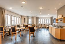 Hotel Goldene Rose - Frühstückssaal