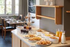 Hotel Goldene Rose - Frühstückssaal