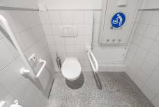 Centro Visite aquaprad - Bagno al primo piano