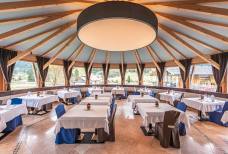 Sala ristorante dell'Hotel Vierbrunnenhof