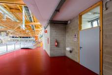 Eislaufplatz Meranarena - WC im Tribünenbereich