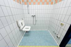 Piscina coperta Meranarena - Bagni riservati ai disabili