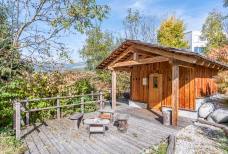 Sauna im Garten