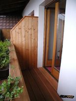 Hotel Buchholz - Balkon 