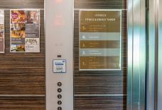 Andreus Golfhotel - Fahrstuhl Fitness Tower