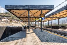 Bahnhof Vintl - Zugangsrampe Gleis 1