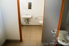 Bahnhof Olang: Toilette