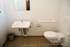 Bahnhof Olang: Toilette
