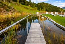 Hotel Schwarzenbach - Laghetto balneabile e giardino