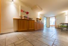 Rampa di accesso alla zona wellness