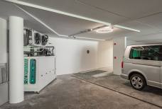 Ganis Resort - Rampa di accesso interna dal Garage 1 al piano terra