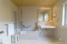 Hotel Gasser: Bagno camera 650