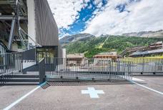 Funivia Ghiacciai della Val Senales - Rampa ingresso parcheggio