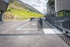 Funivia Ghiacciai della Val Senales - Rampa ingresso parcheggio