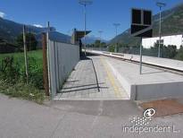 Bahnhof Rabland: Ramp