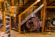 Museo contadino Tschötscherhof - Scala al piano di sopra