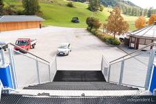 Seilbahn Helm - Treppe