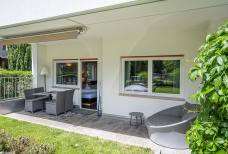 TYROL family retreat - Terrasse der Ferienwohnung 3