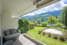 TYROL family retreat - Terrasse der Ferienwohnung 3