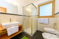 Appartamenti Fuchsmaurer - Bagno del monolocale