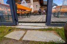 Cabinovia Ruis - Gradino di accesso al ristorante Rifugio Corona