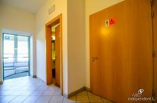 Cabinovia Ortisei - Furnes - Seceda: Servizio igienico per disabili stazione intermedia Furnes
