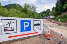 Cabinovia Nova Levante - Percorso dal parcheggio inferiore