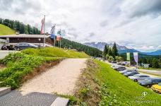 Cabinovia Nova Levante - Rampa di accesso al ristorante di monte