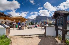 Cabinovia Col Raiser - Rampa di accesso alla stazione a monte