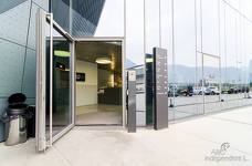 Kletterhalle Salewa Cube - Zugangsweg