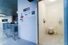 Kletterhalle Salewa Cube - Barrierefreie Toilette