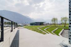 Kletterhalle Salewa Cube - Externe Zugangsrampe