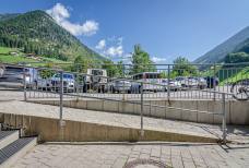 Cabinovia Klausberg Express: Rampa - WC  