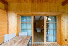 Hotel Tirler - Terrazza con giardino