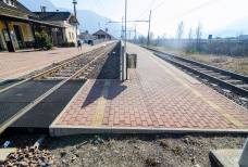 Rampe zum Bahnsteig 2