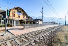 Rampe zum Bahnsteig 2