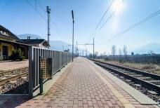 Rampe zum Bahnsteig 2
