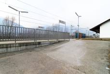 Zugangsrampe zum Bahnsteig 1