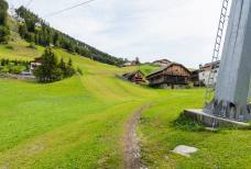 Rampa d'accesso alla stazione a valle