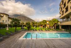 Hotel Therme Meran - Freibad Garden