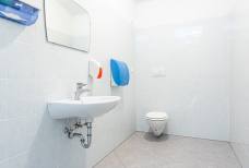 Sportbar Mühlwald: Barrierefreie Toilette (Festplatz Mühlwald)