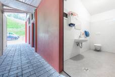 Sportbar Mühlwald: Barrierefreie Toilette (Festplatz Mühlwald)