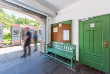 Bahnhof Klobenstein - Toilette