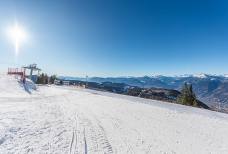 Kabinenbahn Naifjoch - Zugangsweg von der Seilbahn