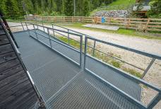 Kabinenbahn Drei Zinnen - Rampe