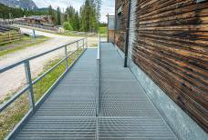 Kabinenbahn Drei Zinnen - Rampe