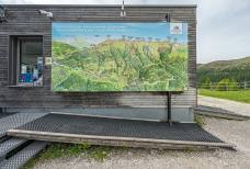 Kabinenbahn Drei Zinnen - Rampe Bergstation