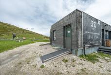 Kabinenbahn Drei Zinnen - Rampen Toiletten Bergstation