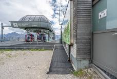 Kabinenbahn Drei Zinnen - Rampe Bergstation