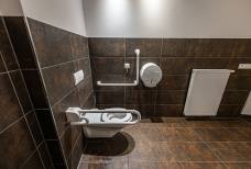 Helmrestaurant - Toilette im Erdgeschoss